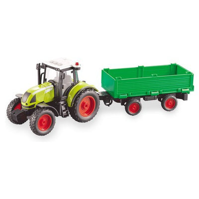 Trattore con rimorchio a frizione Mondo Gioco 51180 MONDO MOTORS
