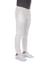 Briglia Pantaloni Bianco da uomo