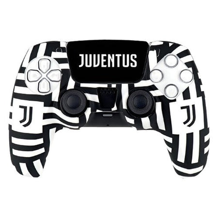 Cover gamepad Qubick COP50003 PLAYSTATION 5 Juventus Optical White e B