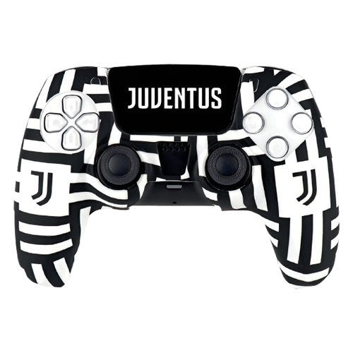 Cover gamepad Qubick COP50003 PLAYSTATION 5 Juventus Optical White e B