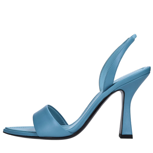 3JUIN Sandali Azzurro da donna