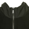 DOLLY NOIRE Felpa Collo Alto Uomo Pile Half Zip Black da uomo