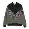 DOLLY NOIRE Felpa Cappuccio Zip Uomo Virtual Zip Hoodie Black/glitch Camo da uomo