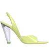 3JUIN Sandali Giallo da donna