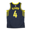 NIKE NBA Canotta Basket Uomo Nba Swingman Jersey Icon Edition 2020 N 4 Victor Oladipo Indpac College Navy/amarillo da uomo