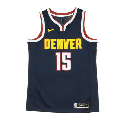 NIKE NBA Canotta Basket Uomo Nba Swingman Jersey Icon Edition 2020 No 15 Nikola Jokic Dennug College Navy da uomo
