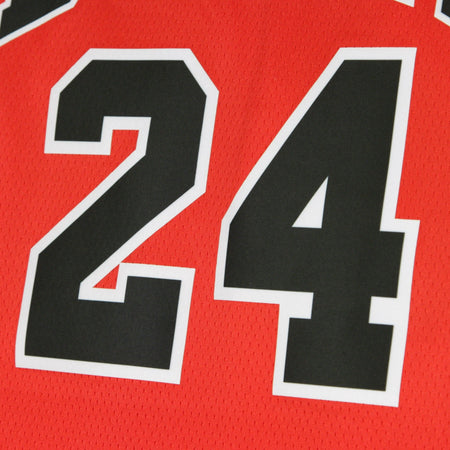 NIKE NBA Canotta Basket Uomo Nba Swingman Jersey Icon Edition 2020 No 24 Lauri Markkanen Chibul University Red/white da uomo