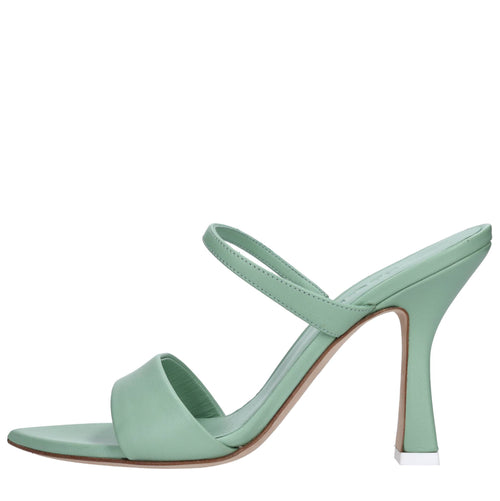 3JUIN Sandali Verde da donna