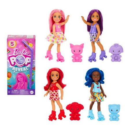 Bambola Mattel HRK58 BARBIE Pop Reveal Serie Frutta Chelsea Assortito
