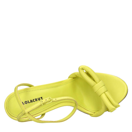 Lola Cruz Sandali Giallo da donna