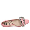 NÃâ€šÂ°21 Scarpe con Tacco Rosa da donna