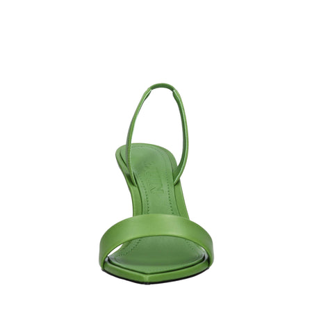 3JUIN Sandali Verde da donna