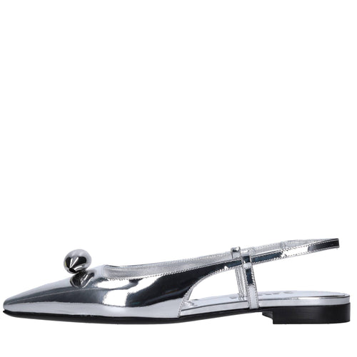3JUIN Scarpe basse Argento da donna
