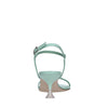 3JUIN Sandali Verde da donna