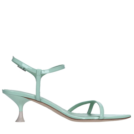 3JUIN Sandali Verde da donna