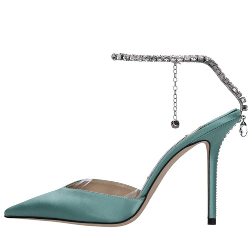 Jimmy Choo Scarpe con Tacco Verde da donna