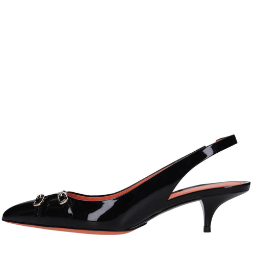 Santoni Scarpe con Tacco Nero da donna
