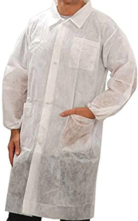 Camice tnt monouso bianco 1pz