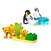 Famiglie di animali: pinguini e leoni LEGO 10442 DUPLO TOWN