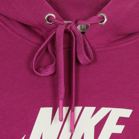 Nike Felpa Cappuccio Donna Sportswear Air Hoodie Cactus Flower/white da donna