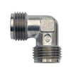 Raccordo a gomito con filetto maschio - maschio G 1/2” M-M universale 31410019