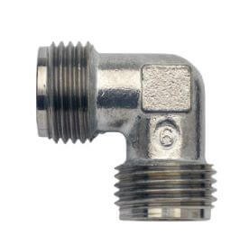 Raccordo a gomito con filetto maschio - maschio G 1/2” M-M universale 31410019