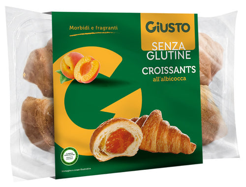 Giusto s/g croissant alb 4x80g