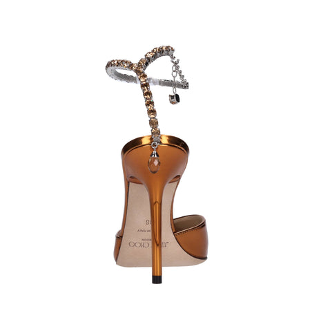 Jimmy Choo Scarpe con Tacco Arancio da donna