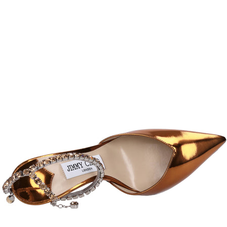Jimmy Choo Scarpe con Tacco Arancio da donna