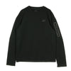 Nike Felpa Leggera Girocollo Uomo Sportswear Tech Fleece Black/black da uomo