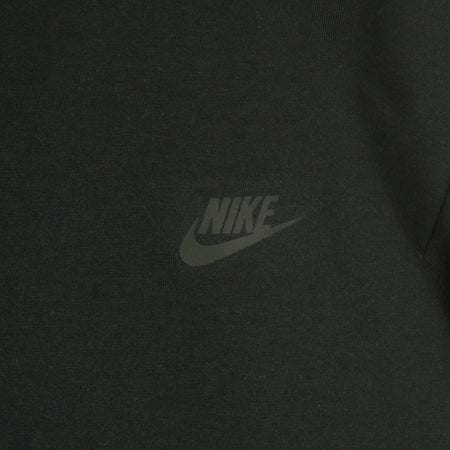 Nike Felpa Leggera Girocollo Uomo Sportswear Tech Fleece Black/black da uomo