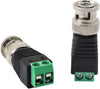 Adattatore Connettore Terminal Block 2-pin a BNC Maschio