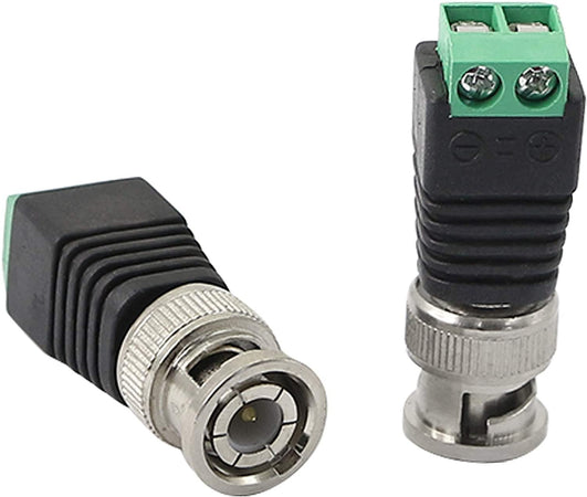 Adattatore Connettore Terminal Block 2-pin a BNC Maschio