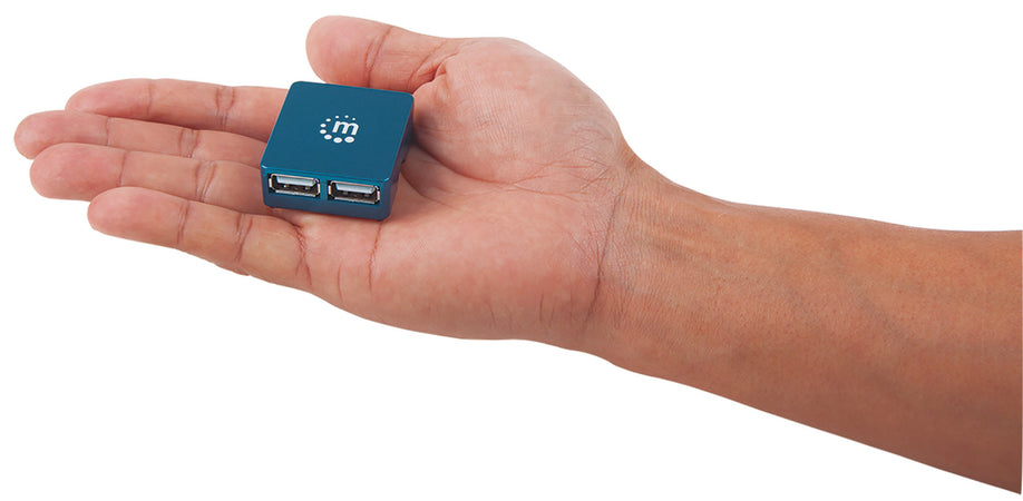 Micro USB Hub 2.0 4 porte, attivo