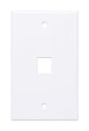 Placca Porta Frutti 1 Posto Mod.503 Bianco