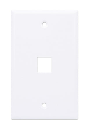 Placca Porta Frutti 1 Posto Mod.503 Bianco