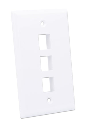 Placca Porta Frutti 3 Posti Mod.503 Bianco
