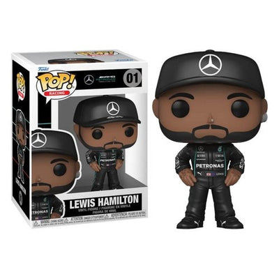 Personaggio collezione Funko 62220 POP SPORTS F1 Lewis Hamilton Black