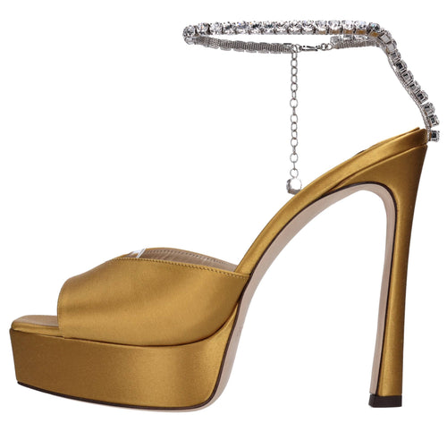 Jimmy Choo Sandali Oro da donna