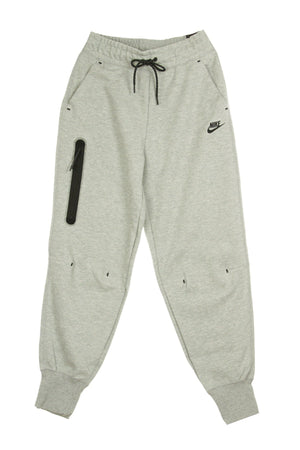 Nike Pantalone Tuta Leggero Donna Sportswear Tech Fleece Dk Grey Heather/black da donna