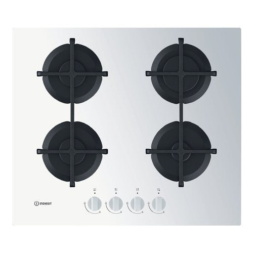 Piano cottura gas Indesit F159014 Ing 61T Wh Bianco