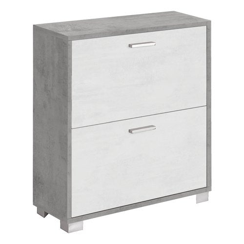 Scarpiera Sarmog A782CEOS QUADRANTE 12 Paia Cemento e Ossido bianco