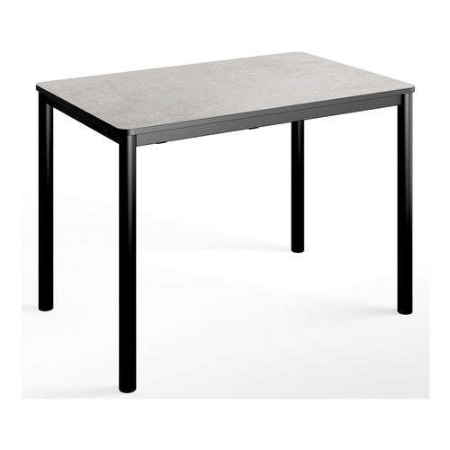 Tavolo Pointhouse 52LUX110 0707M8M8 LUX Nero opaco e Stucco bianco