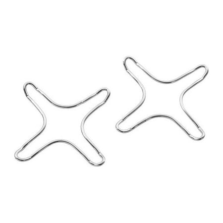 Set riduttori fornello Pedrini 0160 8 Cromo lucido