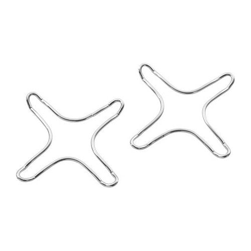 Set riduttori fornello Pedrini 0160 8 Cromo lucido