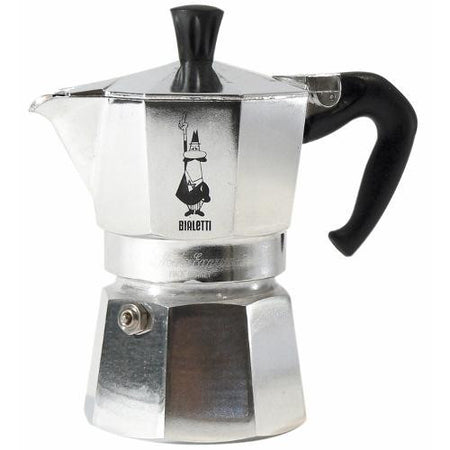 Caffettiera Bialetti 0001165 X4 MOKA EXPRESS Restyling Cromo satinato