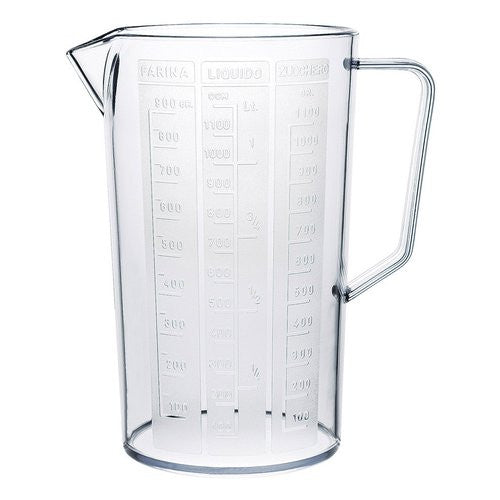 Contenitore graduato Cosmoplast 8185700 caraffa Florida Trasparente