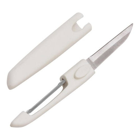 Sbucciatore multiuso Pedrini 0038 420 LILLO doppio coltello Bianco