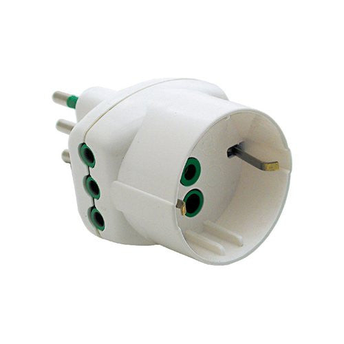 Adattatore Fanton 87210 spina italiana 10A Bianco