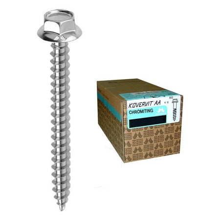 Viti edilizia Mustad KV811B650800C8C KOVERVIT AA Cromato